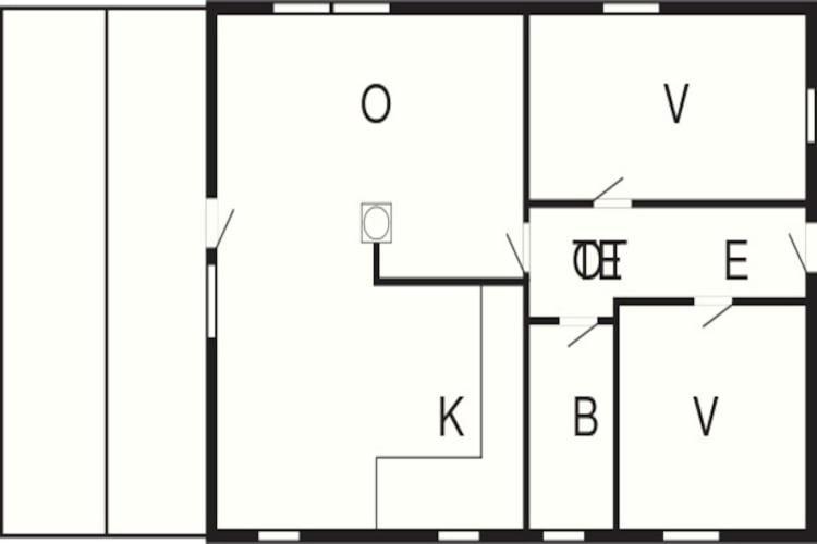 5 Person Holiday Home In R M Kongsmark Экстерьер фото